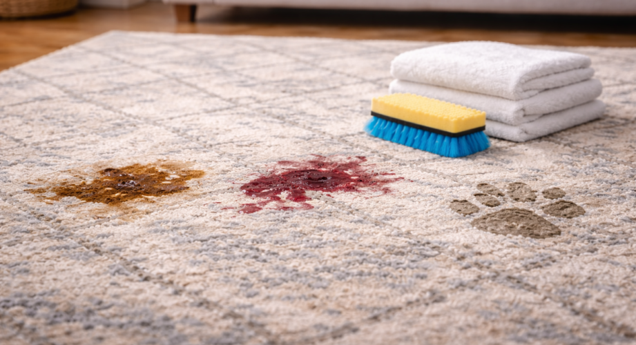 Common Rug Stains and How to Remove Them Safely