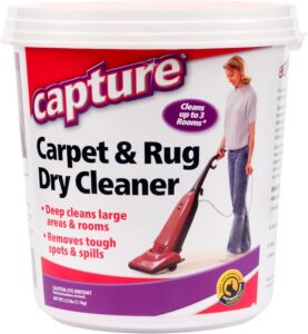 Capture Dry Cleaner Powder (Safer option for wool rugs)