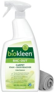 Best Natural / Eco-Friendly Option - Biokleen Bac-Out Stain & Odor Remover