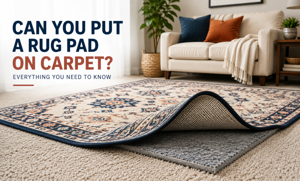 Can You Put a Rug Pad on Carpet? Everything You Need to Know 2- can you put a rug pad on carpet